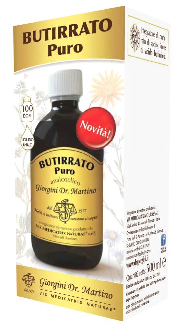 BUTIRRATO PURO LIQUIDO ANALCOLICO 500 ML - Farmaciapacini.it