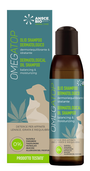OMEGATOP OLIO SHAMPOO DERMATOLOGICO 200 ML - Farmaciapacini.it