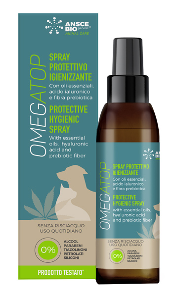 OMEGATOP SPRAY IGIENIZZANTE PROTETTIVO 150 ML - Farmaciapacini.it