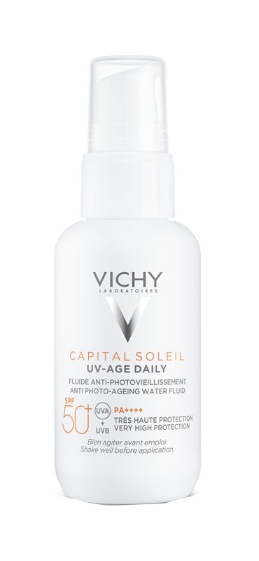 CAPITAL SOLEIL UV-AGE FLUIDO ANTI-FOTOINVECCHIAMENTO SPF50+ 40 ML - Farmaciapacini.it