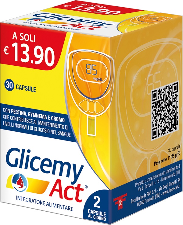 GLICEMY ACT 30 CAPSULE - Farmaciapacini.it