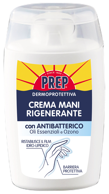 PREP CREMA MANI RIGENERANTE CON ANTIBATTERICO 100 ML - Farmaciapacini.it