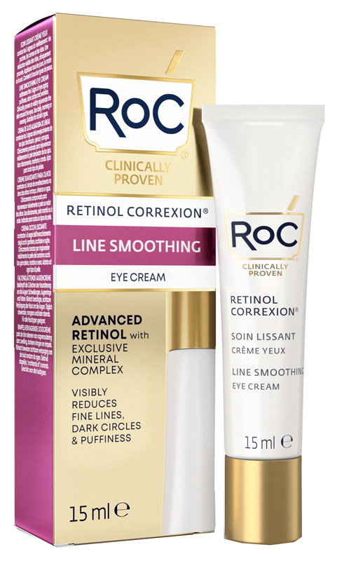ROC RETINOL CORREXION LINE SMOOTHING CREMA OCCHI 15 ML - Farmaciapacini.it