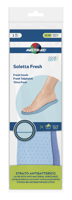 MASTER-AID FOOTCARE SOLETTA FRESH RITAGLIABILE 2 PEZZI - Farmaciapacini.it