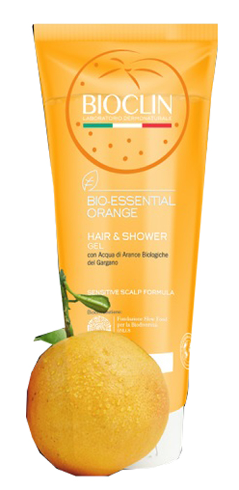 BIOCLIN BIO ESSENTIAL ORANGE HAIR & SHAMPOO 200 ML - Farmaciapacini.it