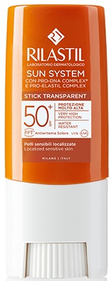 RILASTIL SUN SYSTEM PHOTO PROTECTION TERAPY SPF 50+ STICK TRASPARENTE 8,5 ML - Farmaciapacini.it