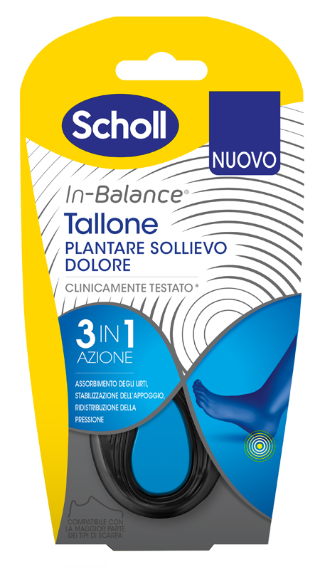 SCHOLL PLANTARE TALLONE S 2 PEZZI - Farmaciapacini.it