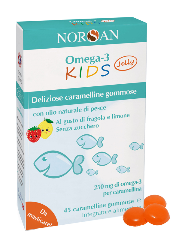 NORSAN OMEGA 3 KIDS 45 CARAMELLINE GOMMOSE - Farmaciapacini.it
