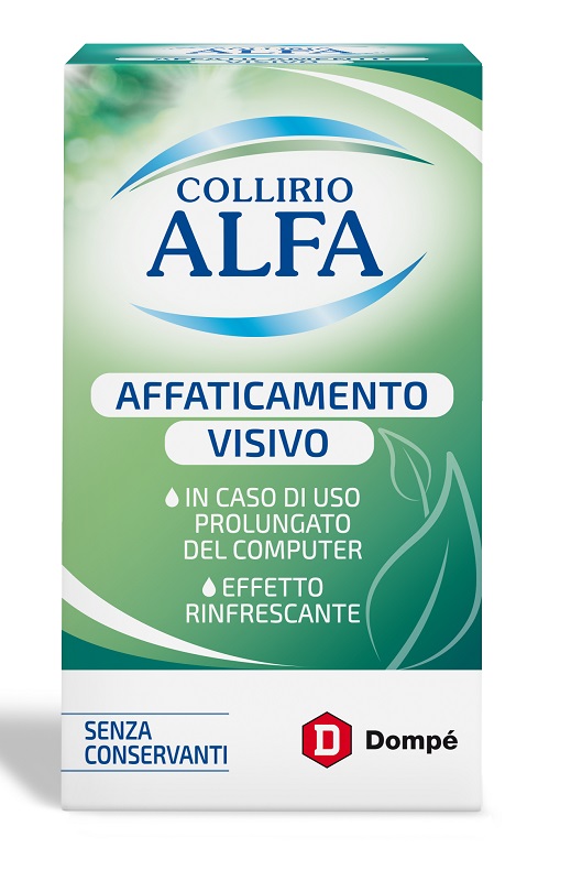 COLLIRIO ALFA AFFATICAMENTO VISIVO 10 ML - Farmaciapacini.it