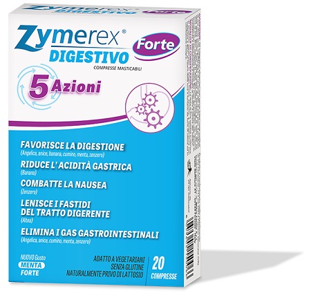 ZYMEREX DIGESTIVO FORTE 20 COMPRESSE - Farmaciapacini.it