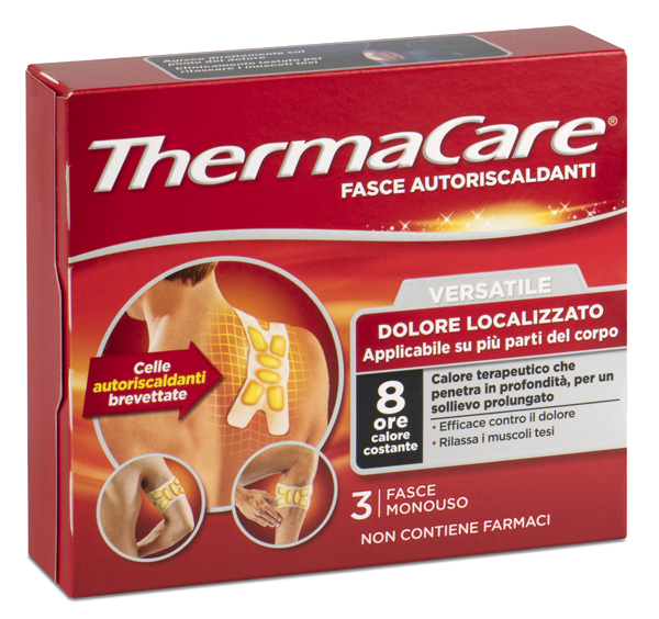 FASCIA THERMACARE VERSATILE 3 PEZZI - Farmaciapacini.it