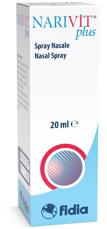 NARIVIT PLUS SPRAY NASALE 20 ML CON ACIDO IALURONICO CROSS-LINKATO D-PANTENOLO BIOTINA VITAMINA E VITAMINA E - Farmaciapacini.it