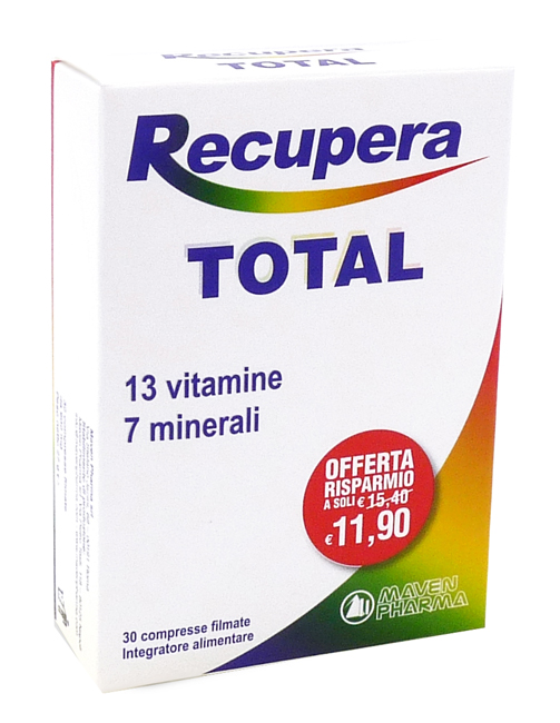 RECUPERA TOTAL 30 COMPRESSE - Farmaciapacini.it