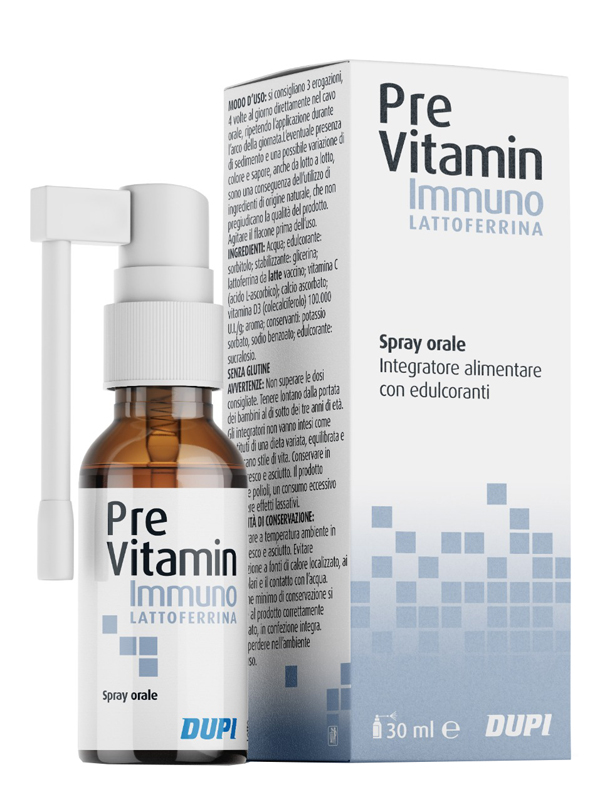 PREVITAMIN IMMUNO LATTOFERRINA 30 ML - Farmaciapacini.it