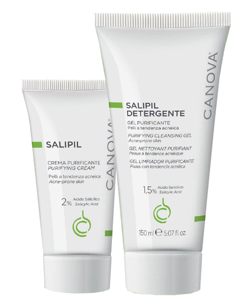 SALIPIL CREMA PURIFICANTE 50 ML + SALIPIL DETERGENTE GEL PURIFICANTE 150 ML IN OMAGGIO - Farmaciapacini.it