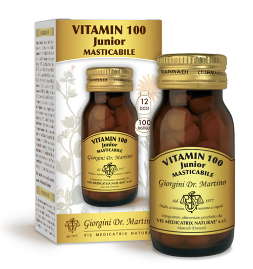 VITAMIN 100 JUNIOR 100 PASTIGLIE - Farmaciapacini.it