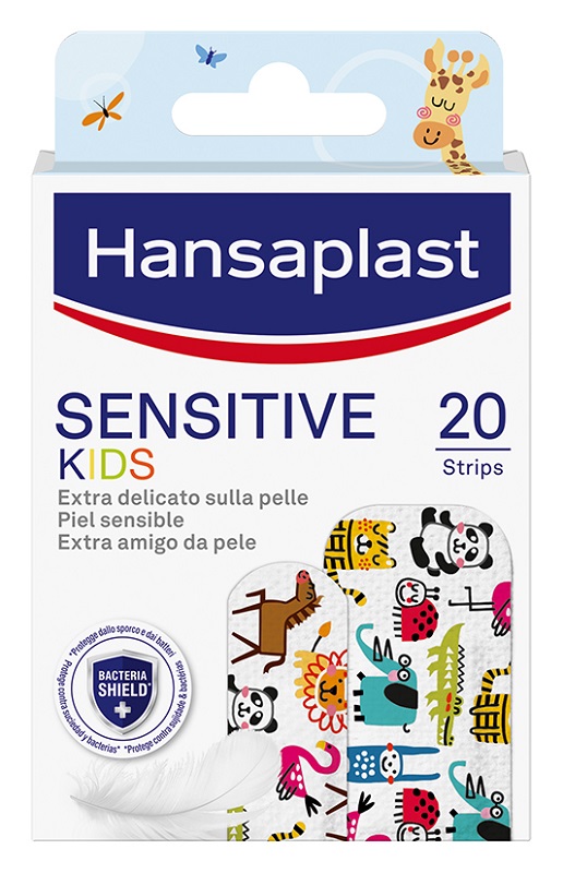 CEROTTO HANSAPLAST SENSITIVE KIDS 20 PEZZI ASSORTITI - Farmaciapacini.it