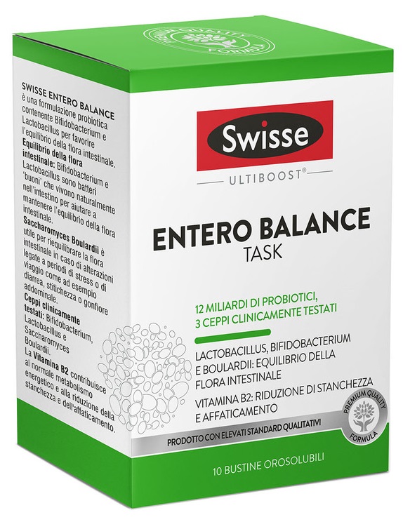 SWISSE ENTERO BALANCE VIAGGIO 10 BUSTINE - Farmaciapacini.it