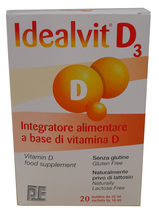 IDEALVIT D3 20 STICK DA 10 ML - Farmaciapacini.it