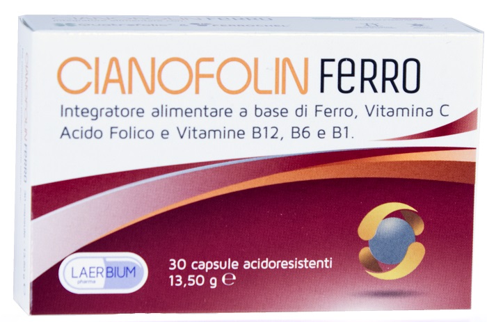 CIANOFOLIN FERRO 30 CAPSULE - Farmaciapacini.it