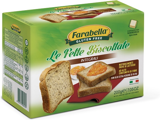 FARABELLA FETTE BISCOTTATE INTEGRALI 200 G - Farmaciapacini.it