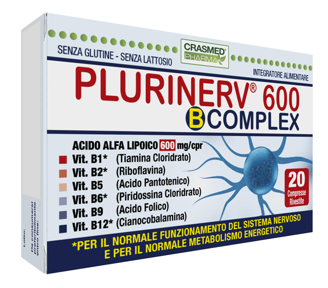 PLURINERV 600 B COMPLEX 20 COMPRESSE - Farmaciapacini.it