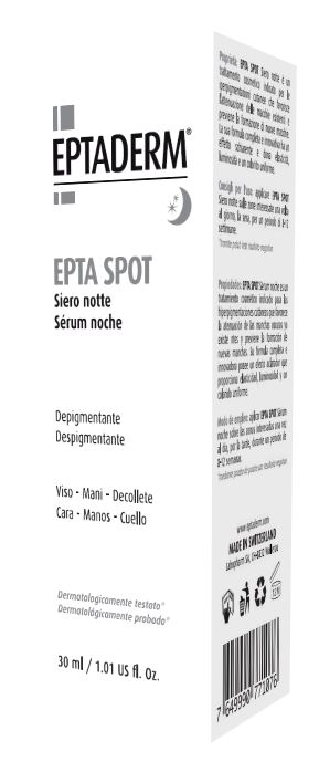 EPTADERM SPOT NOTTE SIERO DEPIGMENTANTE 30 ML - Farmaciapacini.it
