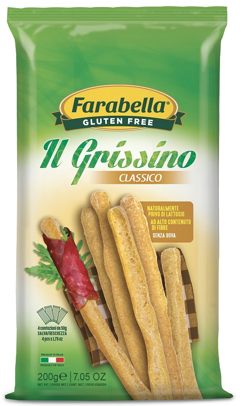 FARABELLA GRISSINO CLASSICO 200 G - Farmaciapacini.it