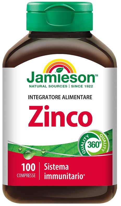 JAMIESON ZINCO 100 COMPRESSE - Farmaciapacini.it