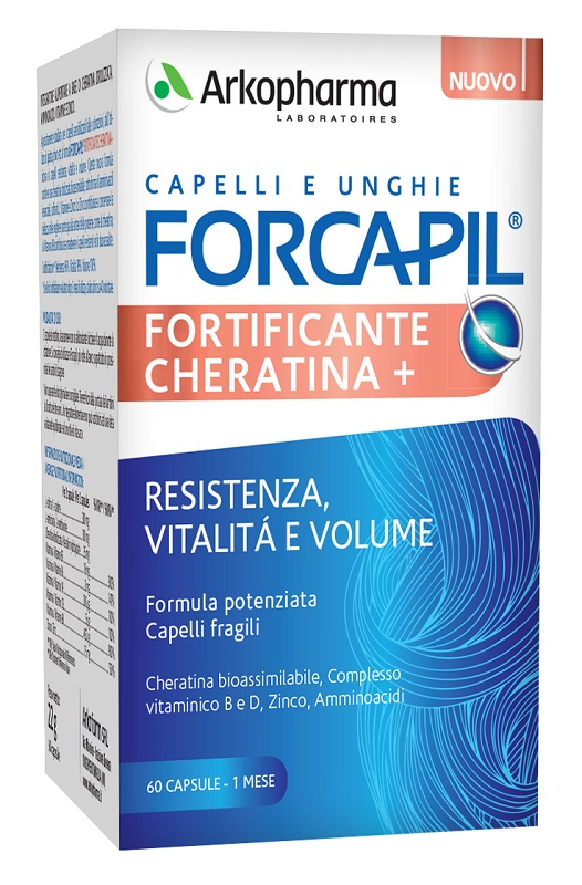 FORCAPIL FORTIFICANTE CHERATINA 60 CAPSULE - Farmaciapacini.it