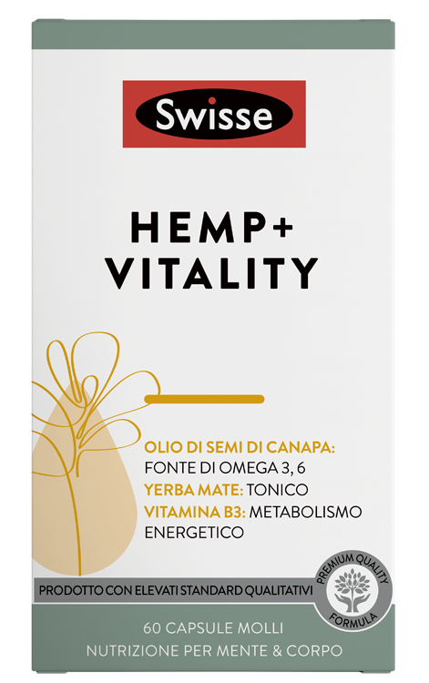 SWISSE HEMP+ VITALITY 60 CAPSULE  - Farmaciapacini.it