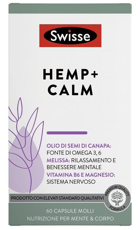 SWISSE HEMP+ CALM 60 CAPSULE   - Farmaciapacini.it