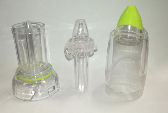 KIT DI RICAMBIO COMPLETO RINOWASH EGO CON VASCHETTA PORTAFARMACO + ATOMIZZATORE + GUARNIZIONE DI TENUTA + CAMPANA ESTERNA - Farmaciapacini.it
