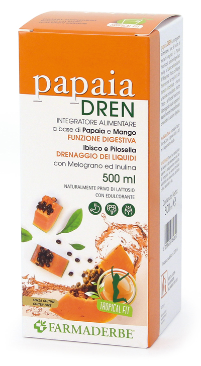 PAPAIA DREN 500 ML - Farmaciapacini.it
