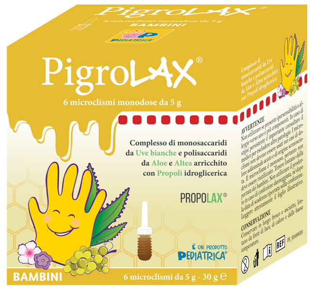 MICROCLISMA PIGROLAX BAMBINI 6 X 5 G  - Farmaciapacini.it