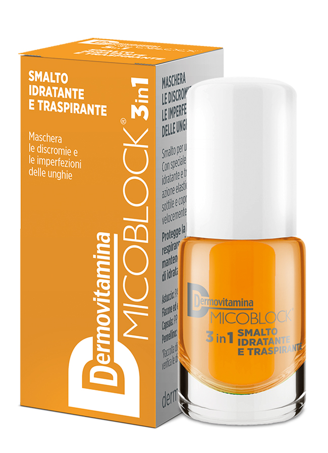 DERMOVITAMINA MICOBLOCK 3IN1 SMALTO IDRATANTE E TRASPIRANTE GIALLO - Farmaciapacini.it