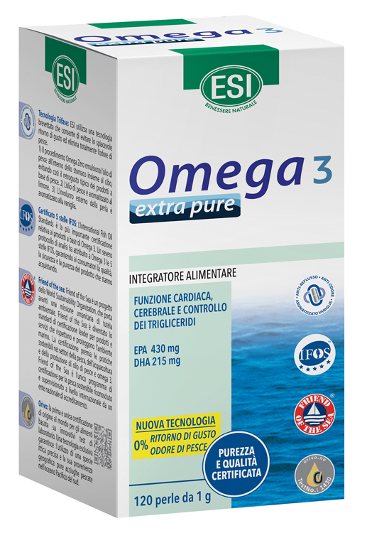 ESI OMEGA 3 EXTRA PURE 120 PERLE - Farmaciapacini.it