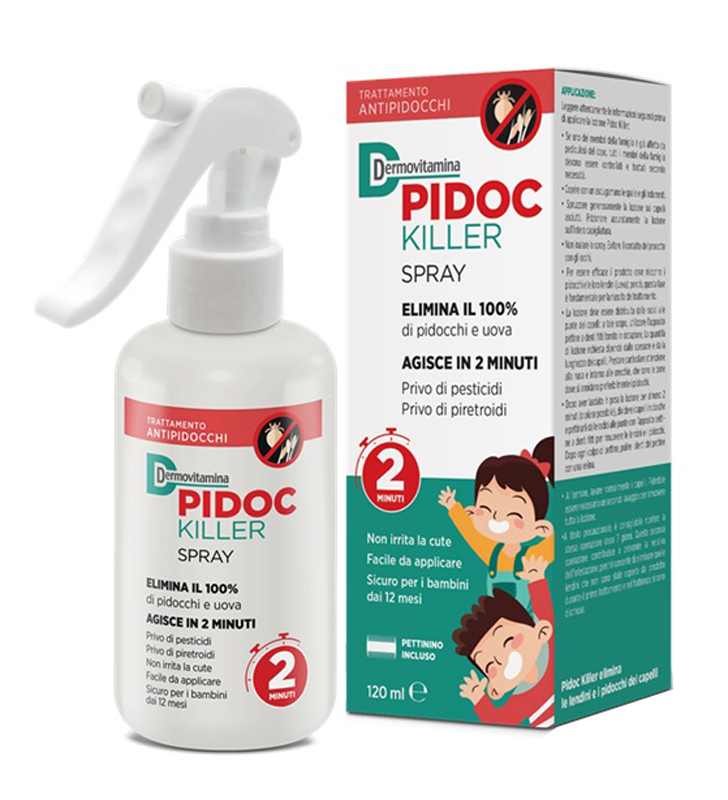 DERMOVITAMINA PIDOC KILLER SPRAY 120 ML - Farmaciapacini.it