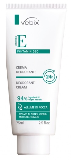 VEBIX PHYTAMIN E DEO PERFORMANCE CREMA DEO 24H-75ML ALLUME DI ROCCA - Farmaciapacini.it