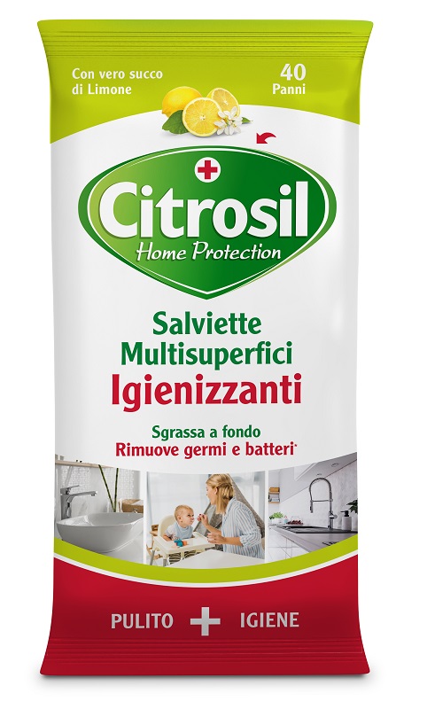 CITROSIL SALVIETTE IGIENIZZANTI LIMONE 40 PEZZI - Farmaciapacini.it