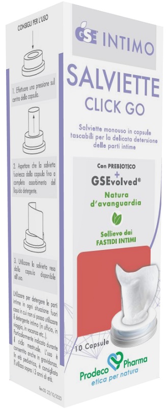 GSE INTIMO SALVIETTE CLICK GO 10 PEZZI - Farmaciapacini.it