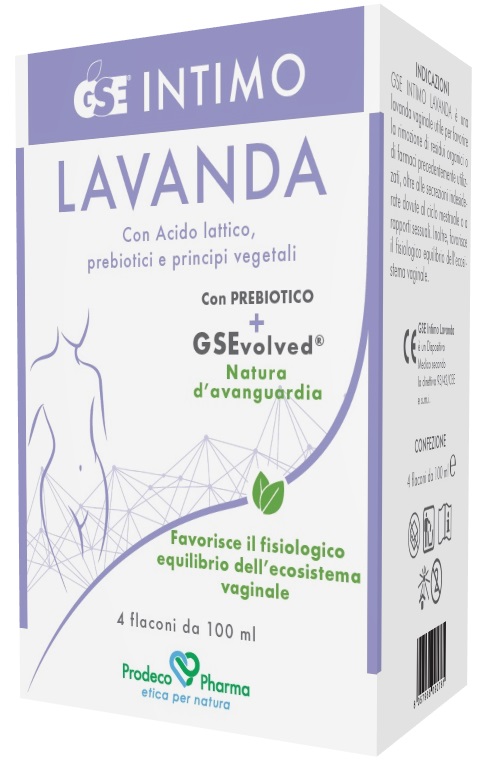 GSE INTIMO LAVANDA 4 FLACONI DA 100 ML - Farmaciapacini.it