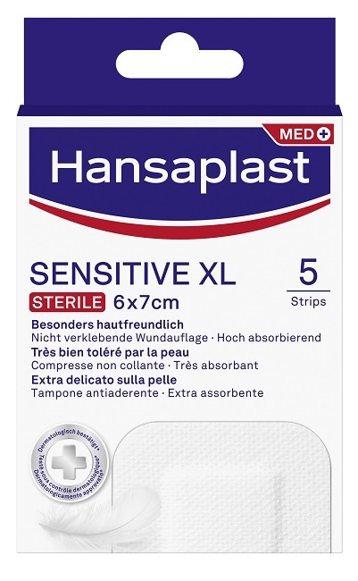 CEROTTO HANSAPLAST SENSITIVE XL 10 PEZZI - Farmaciapacini.it