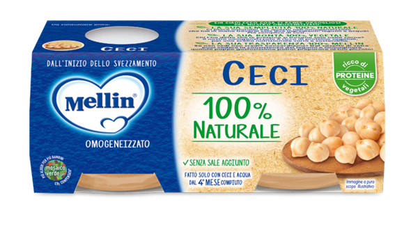 MELLIN OMOGENEIZZATO CECI 2 X 80 G - Farmaciapacini.it