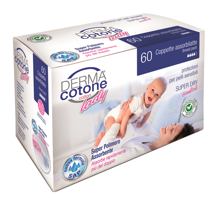 DERMACOTONE COPPETTA ASSORBILATTE 60 PEZZI - Farmaciapacini.it