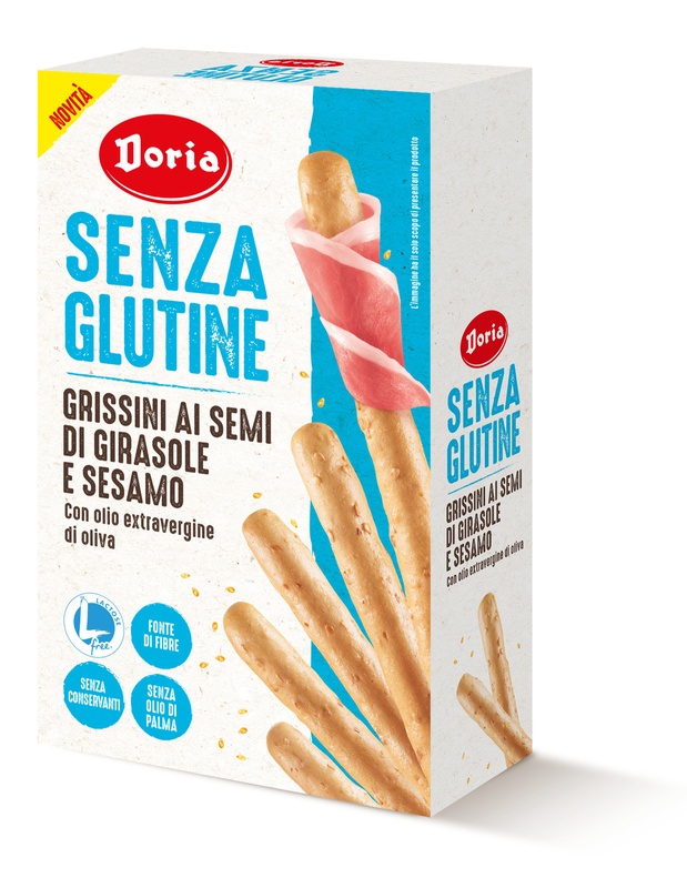 DORIA GRISSINI SEMI GIRASOLE-SESAMO 5X20 G - Farmaciapacini.it