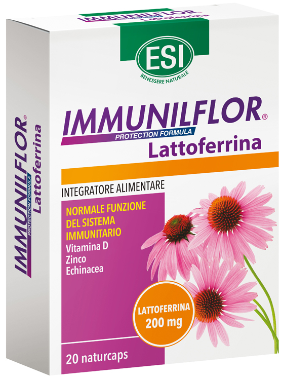 ESI IMMUNILFLOR LATTOFERRINA 20 NATURCAPS  - Farmaciapacini.it