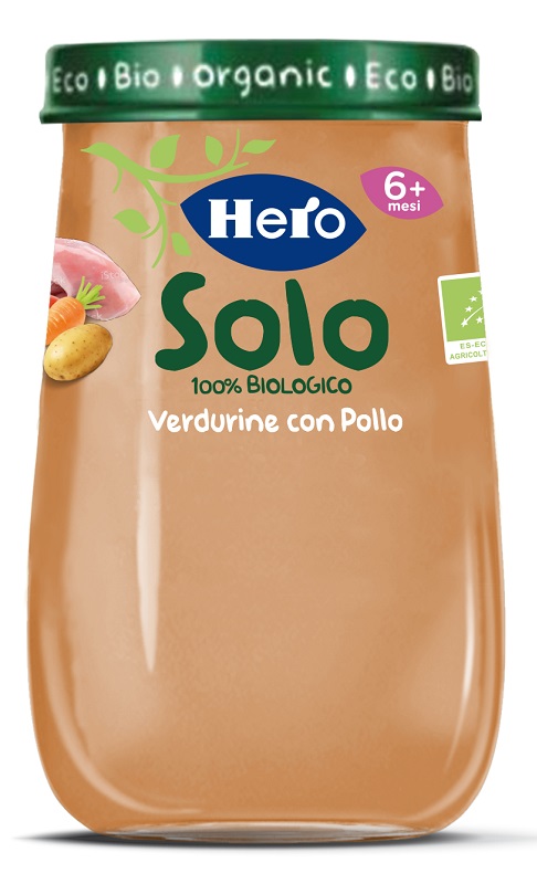 HERO BABY SOLO OMOGENEIZZATO POLLO VERDURE 190 G - Farmaciapacini.it