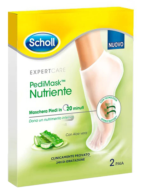 SCHOLL PEDIMASK ALOE VERA 2 PEZZI - Farmaciapacini.it