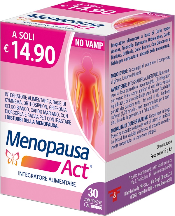 MENOPAUSA ACT 30 COMPRESSE - Farmaciapacini.it